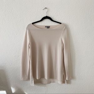 Vince cream wool sweater